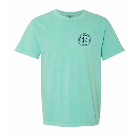 Adult T-Shirt with FCDS Badge + FCD Monogram on Back