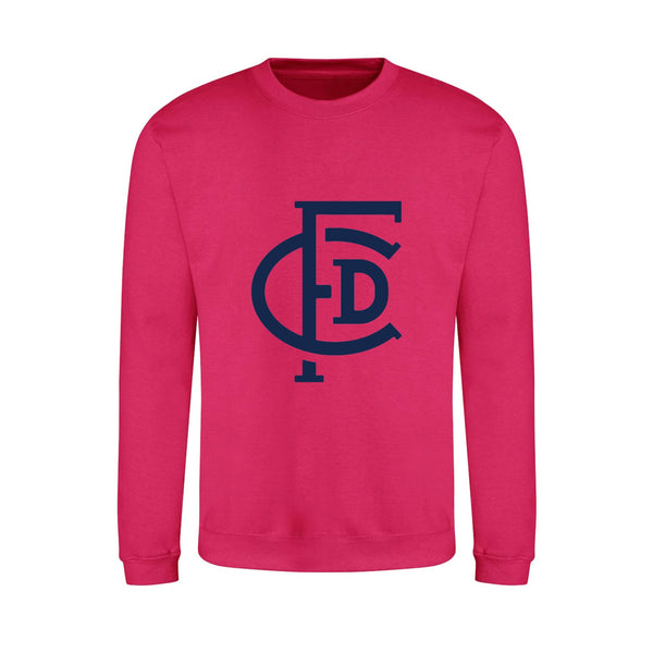 Adult Crew Sweatshirt with FCD Monogram