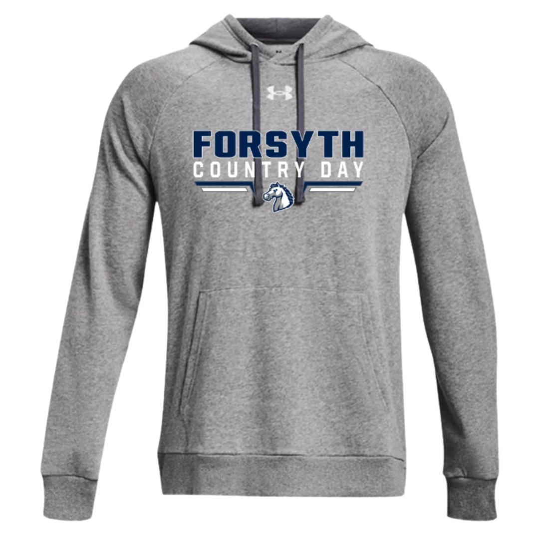 Adult UA Rival Fleece Hoodie "Forsyth Country Day"