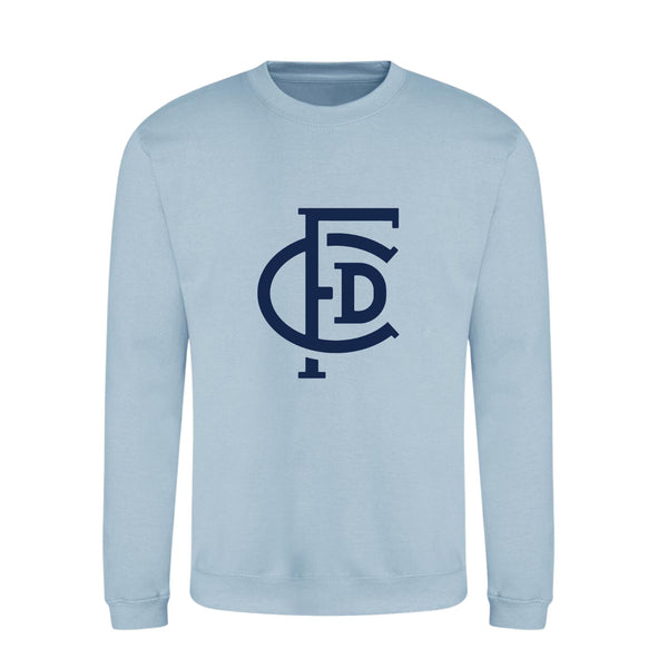 Adult Crew Sweatshirt with FCD Monogram