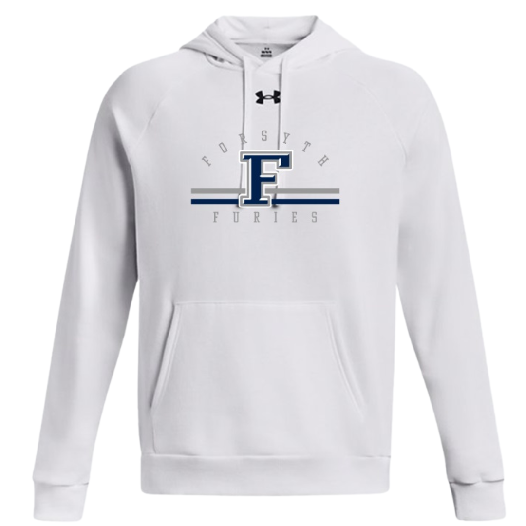 Adult UA Rival Fleece Hoodie with "F"