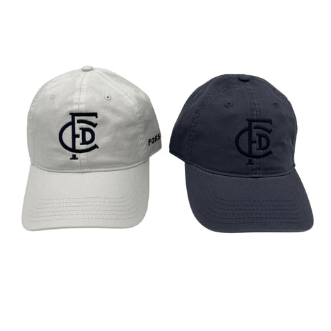 Adult Hat - Canvas with FCD Monogram