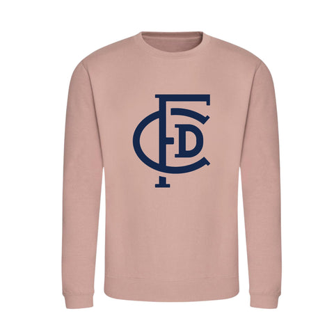 Adult Crew Sweatshirt with FCD Monogram