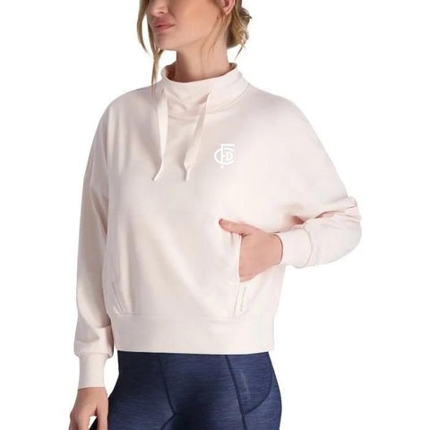 Women's Evie Mock Pullover with FCD Monogram