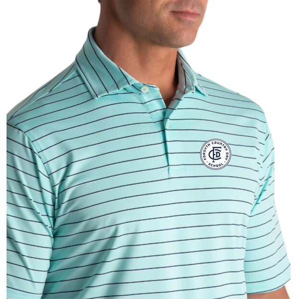 Men's Faxon Wide Stripe Polo Shirt