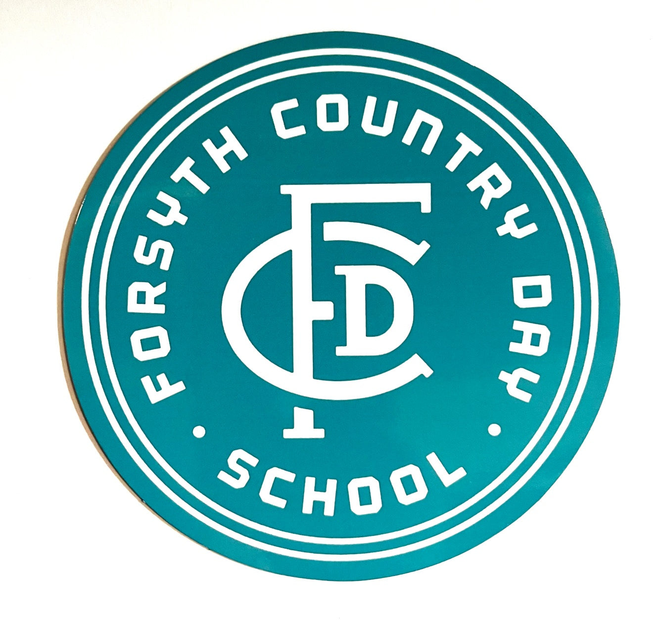 Magnet FCDS Badge - Teal Large