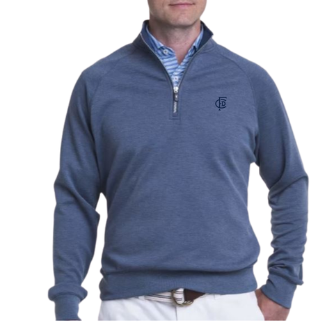 Men's 1/4 Zip Valley Pullover w/ FCDS Badge