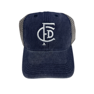 Adult Mesh Trucker Hat with FCD Monogram