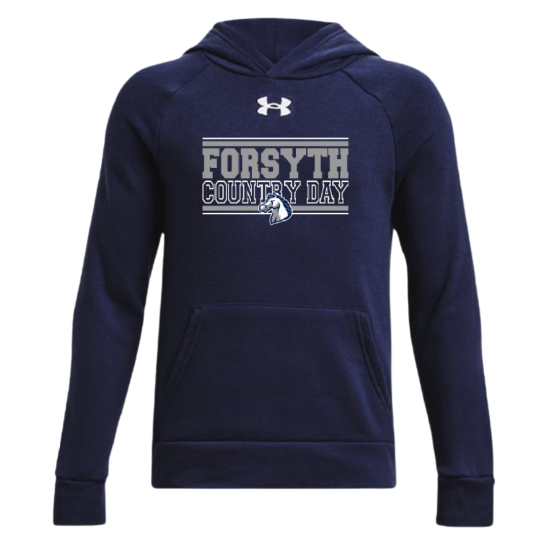Youth UA Rival Fleece Hoodie "Forsyth Country Day"