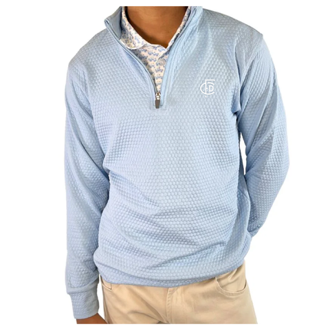 Youth Cam 1/4 Zip with Monogram