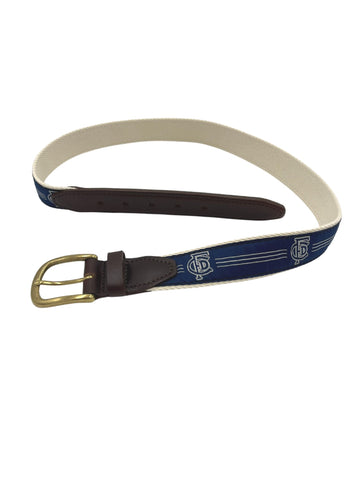 Adult Ribbon Belt with FCD Monogram