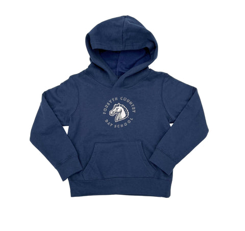 Youth Parker Hoodie/Sweatshirt "Forsyth Country Day School" with Fury Head-SALE