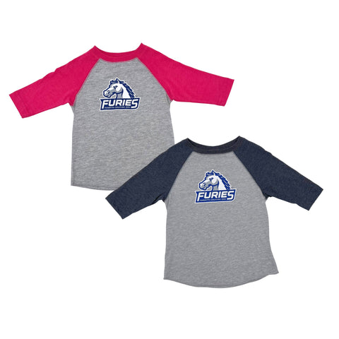 Toddler Baseball Jersey/T-Shirt  with "Furies" and Fury Head-SALE