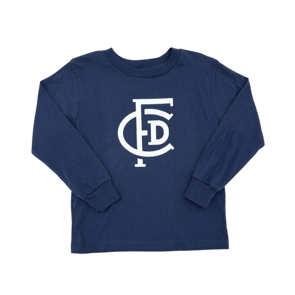 Toddler Long Sleeve T-Shirt with "FCD" Monogram Long Sleeve