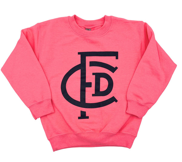 Adult Crew Sweatshirt with FCD Monogram