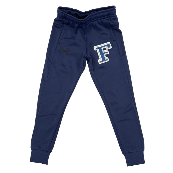 Youth Under Armour Jogger Pants with "F" Monogram